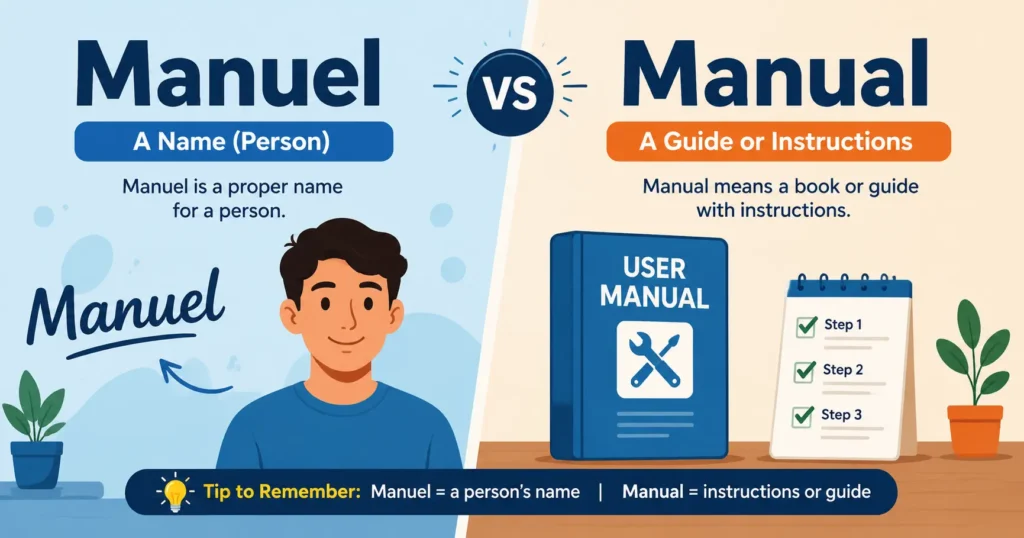Manuel vs Manual