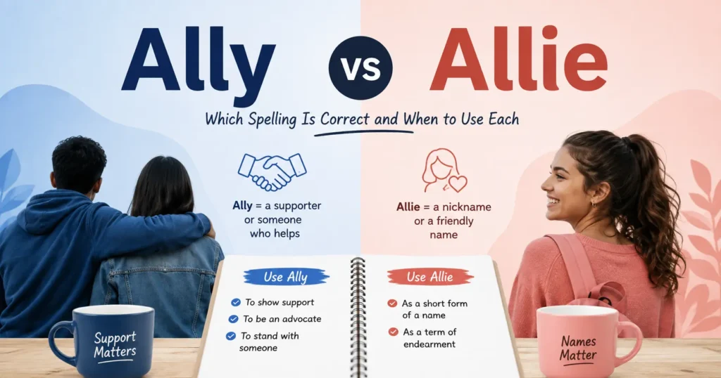 Ally vs Allie